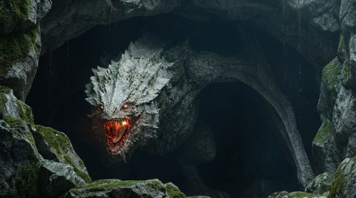 Dhaenarion the White Colossus — A Song of Ice and Fire & House of the Dragon dragon lore