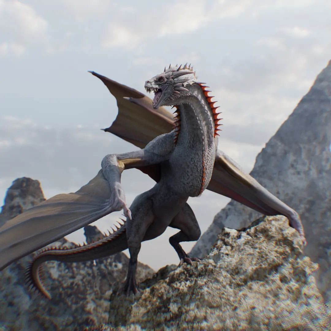 Grey Ghost — A Song of Ice and Fire & House of the Dragon dragon lore
