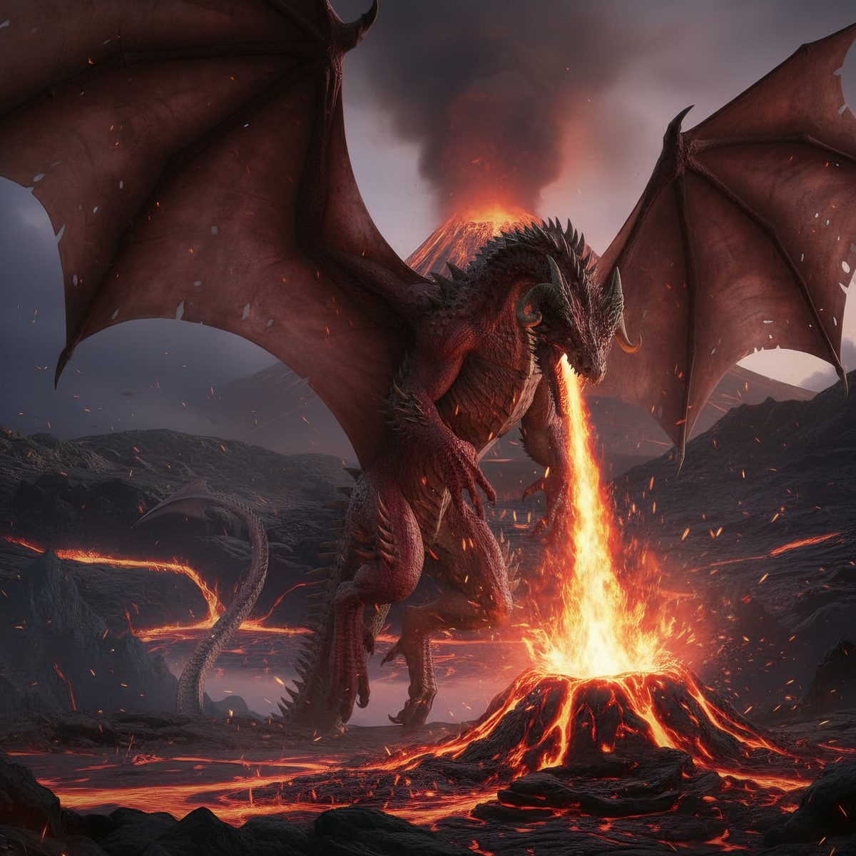 Tharaxia the Mother — A Song of Ice and Fire & House of the Dragon dragon lore